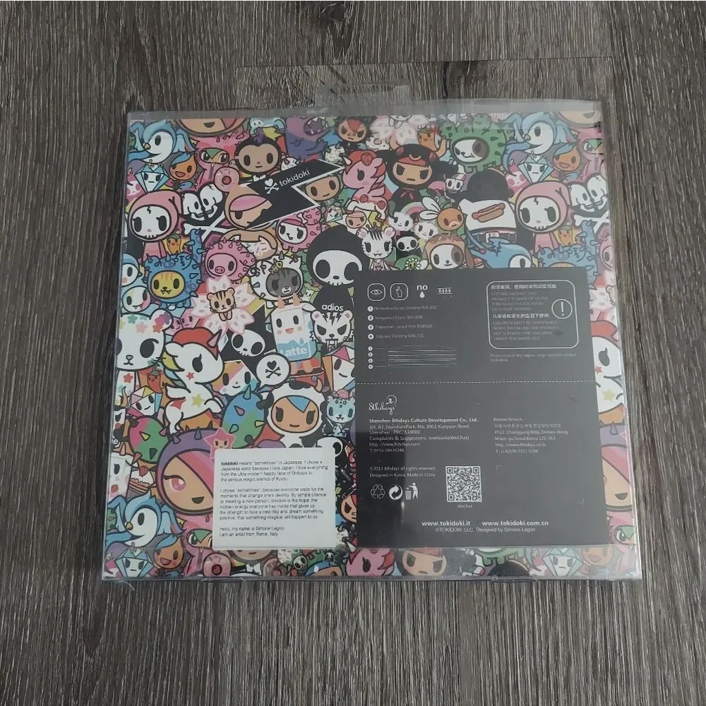 Tokidoki Full Screen Tempered Glass Screen Protector for iPhone 6/6S